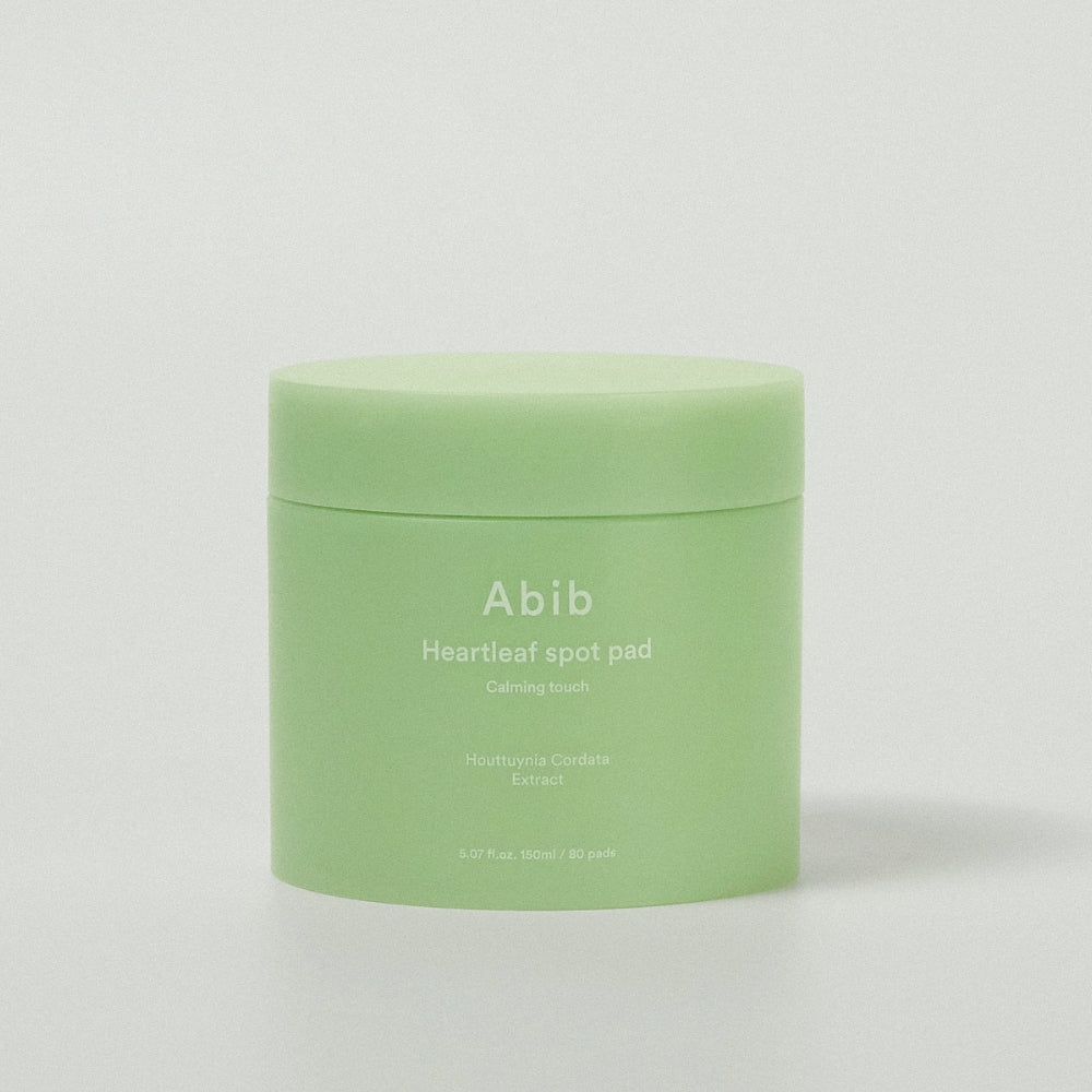 Tampon anti-taches Abib Heartleaf Toucher apaisant 150 ml (80 tampons)