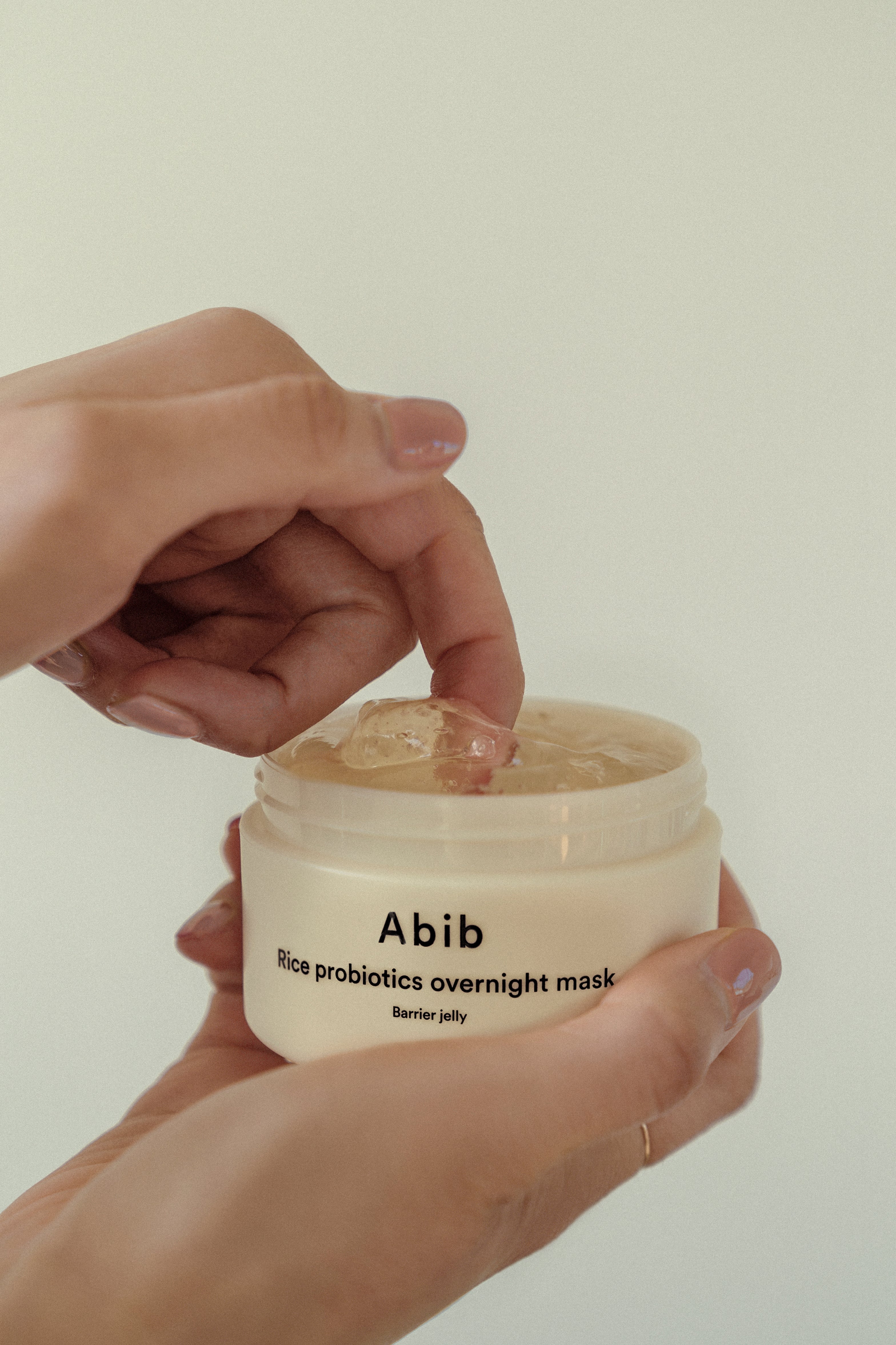 Mascarilla de noche con probióticos Abib Rice Barrier jelly 80 ml
