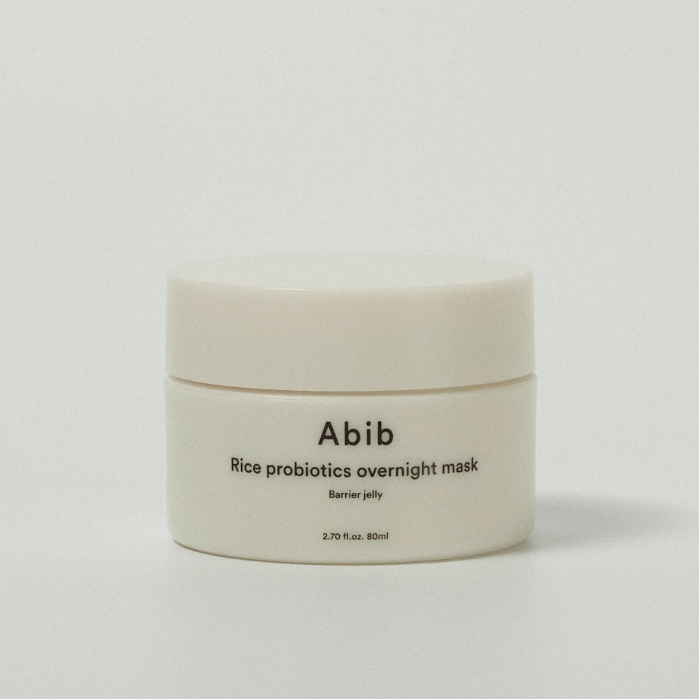 Mascarilla de noche con probióticos Abib Rice Barrier jelly 80 ml