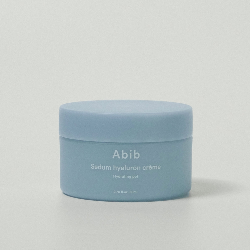 Crema hidratante con ácido hialurónico Abib Sedum, bote de 80 ml