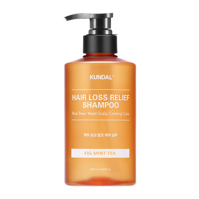 KUNDAL HAIR LOSS RELIEF SHAMPOO Real Beer Yeast Scalp Cooling Care 500ml - expected results