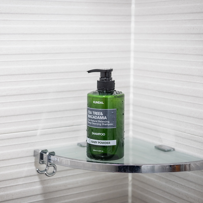 KUNDAL TEA TREE&MACADAMIA Pure Natural Balancing Deep Cleansing Shampoo 500ml #BABY POWDER - deep cleansing