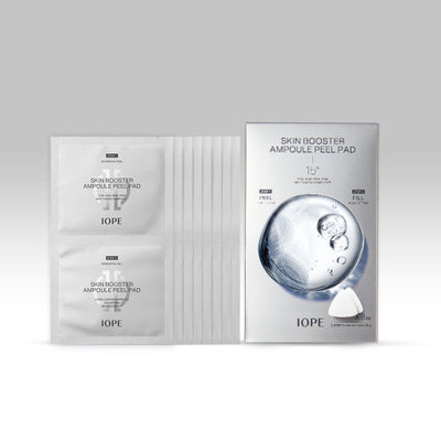 IOPE Skin Booster Ampoule Peel Pad 3.5ml 8ea with aha for exfoliation and renewal