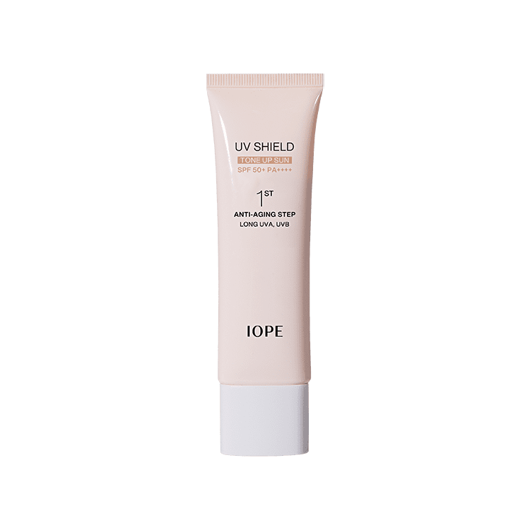 Protector solar IOPE UV Shield Essential Tone-up SPF 50+ PA++++ 50 ml