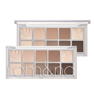 rom&nd BETTER THAN PALETTE  SPRING FEVER (2 colors) 6g - how to use