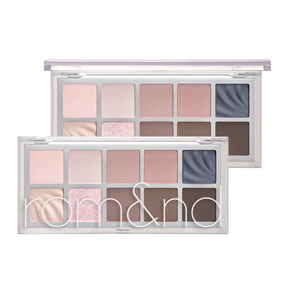 rom&nd BETTER THAN PALETTE  SPRING FEVER (2 colors) 6g - application method