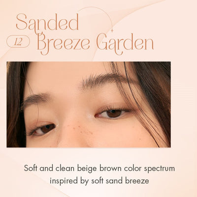 rom&nd BETTER THAN PALETTE  SPRING FEVER (2 colors) 6g - how to use