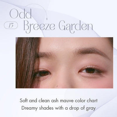 rom&nd BETTER THAN PALETTE  SPRING FEVER (2 colors) 6g - application method