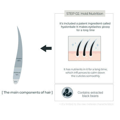 rom&nd HAN ALL EYELASH SERUM 8ml - concentrated treatment