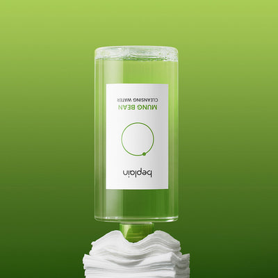 beplain Mung Bean Cleansing Water 400ml - deep cleansing