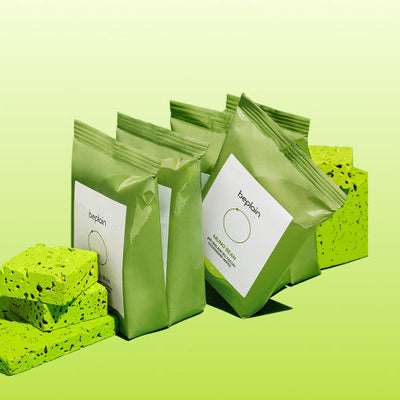 beplain Mung Bean Mildly Acidic Cleansing Tissues, 20 sheets - deep cleansing