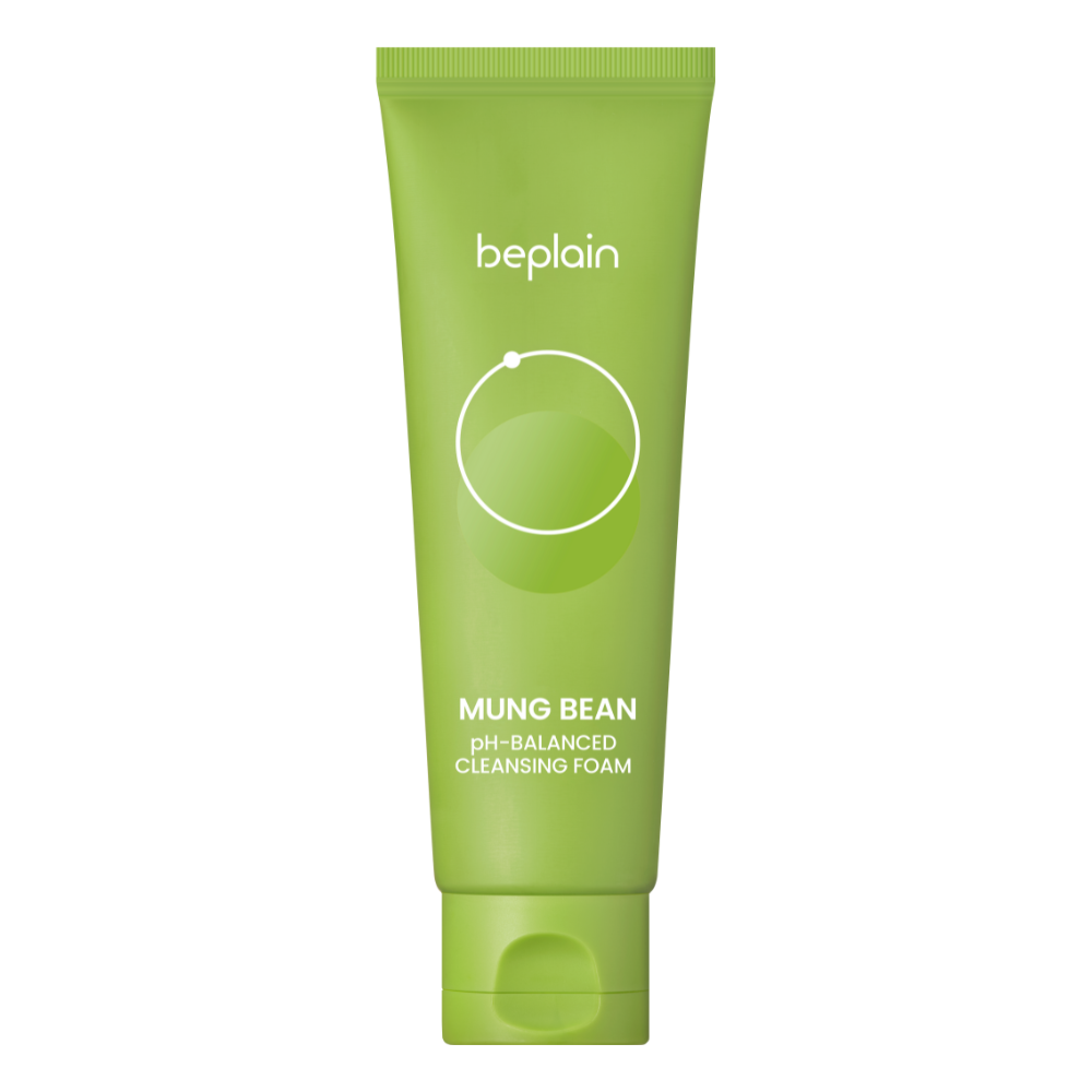 Mousse nettoyante au pH équilibré aux haricots mungo de Beplain 80 ml
