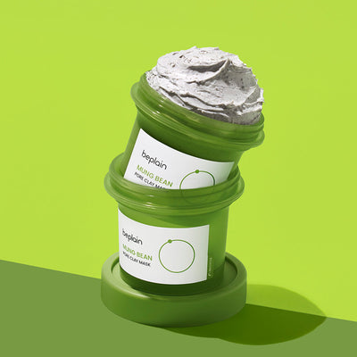 beplain Mung Bean Pore Clay Pack 120ml - deep cleansing