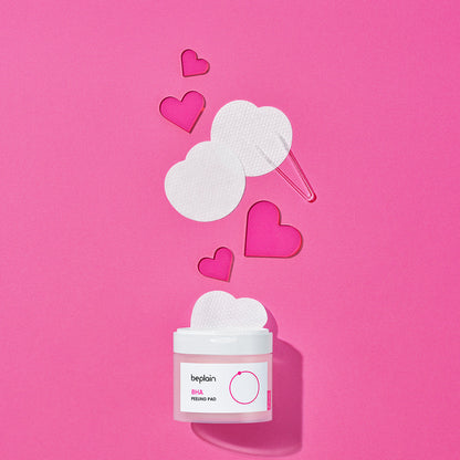 Almohadilla exfoliante BHA de Beplain, 50 unidades