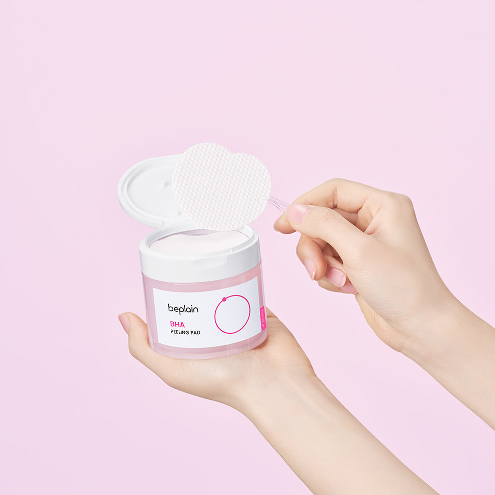 Almohadilla exfoliante BHA de Beplain, 50 unidades