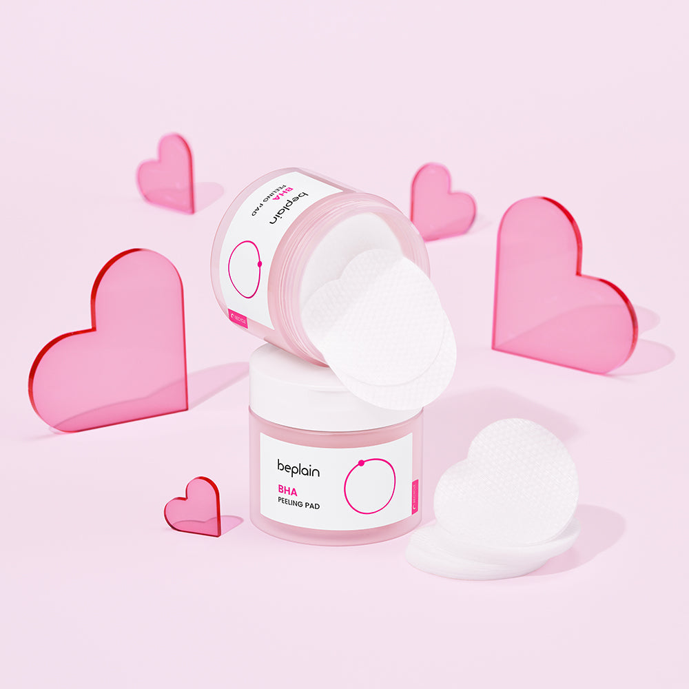 Almohadilla exfoliante BHA de Beplain, 50 unidades