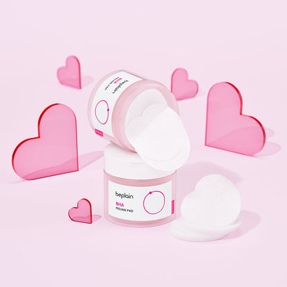 Almohadilla exfoliante BHA de Beplain, 50 unidades