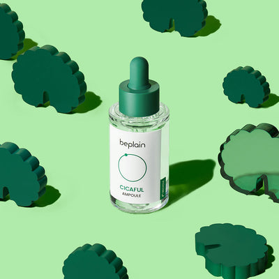 beplain Cicaful Ampoule 30ml with centella for soothing and repair