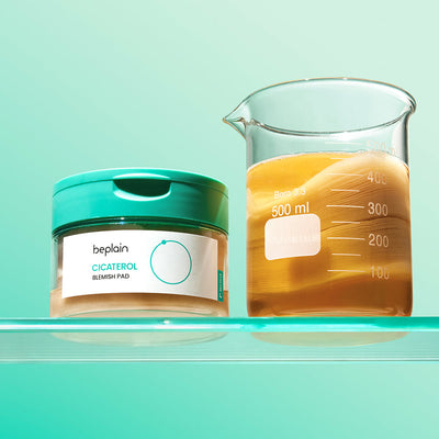 beplain Cicaterol Blemish Pads 70 sheets with cica for soothing and repair