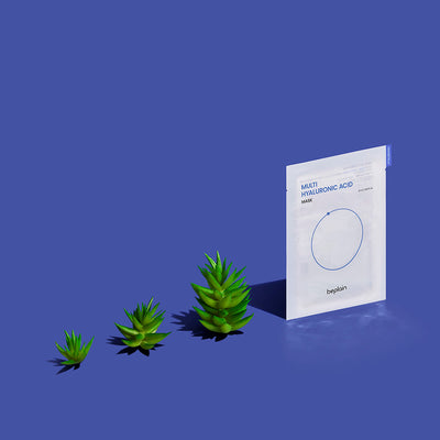 beplain Multi Hyaluronic Acid Mask 10P with hyaluronic for deep hydration