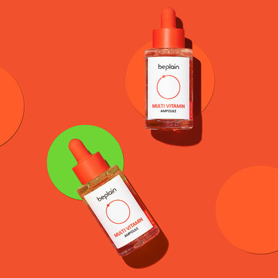 beplain Multi-Vitamin Ampoule 30ml with retinol for anti-aging and cell renewal