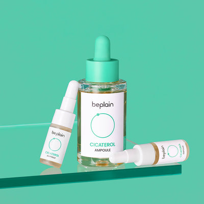 beplain Cicaterol Ampoule 30ml with cica for soothing and repair