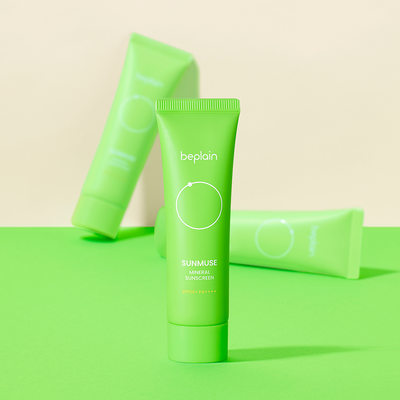 beplain Sunmuse Mineral Sunscreen (SPF50+ / PA++++) 50ml - sun protection