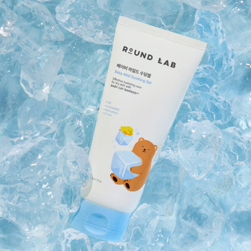 Gel calmante suave para bebés Round Lab 150 ml