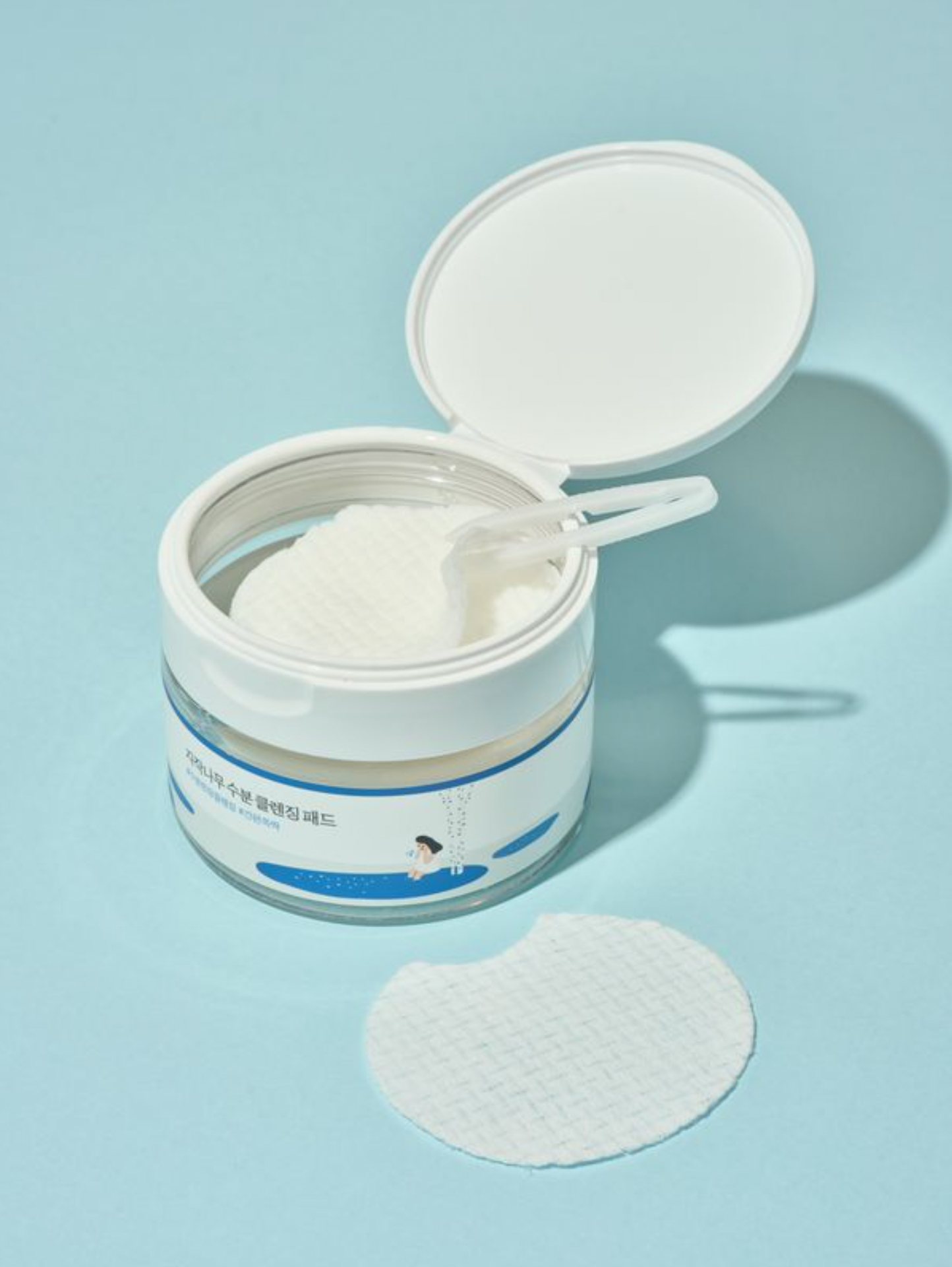 Almohadillas limpiadoras Round Lab con jugo de abedul, 60 unidades