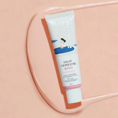 Round Lab Birch Juice Moisturizing Tone Up Sunscreen 50ml (SPF 50+ PA++++) with hyaluronic for deep hydration