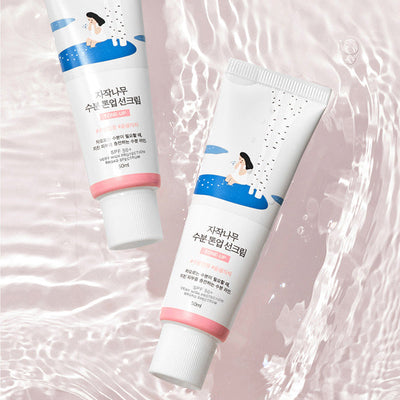 Round Lab Birch Juice Moisturizing Tone Up Sunscreen 50ml (SPF 50+ PA++++) with hyaluronic for deep hydration