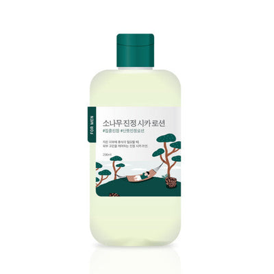 Round Lab For Men Pine Calming Cica Lotion 200ml with cica for soothing and repair