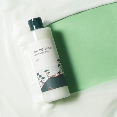 Round Lab Pine Calming Cica Lotion 250ml with centella for soothing and repair