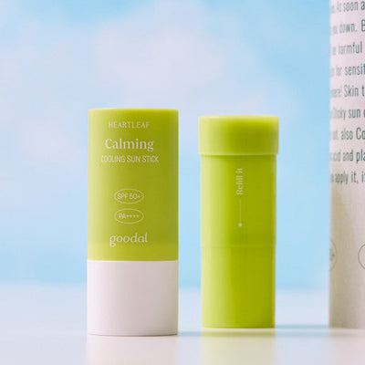 goodal Heartleaf Calming Cooling Sun Stick 19g / SPF50+,PA++++ with hyaluronic for deep hydration