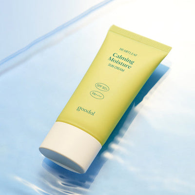 goodal Heartleaf Calming Moisture Sun Cream 50ml [SPF 50+ PA++++] - deep cleansing