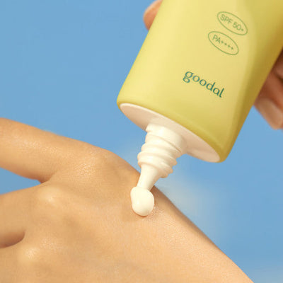 goodal Heartleaf Calming Moisture Sun Cream 50ml [SPF 50+ PA++++] - deep cleansing