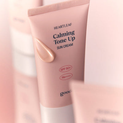 goodal Heartleaf Calming Tone Up Sun Cream 50ml [SPF50+ PA++++] - deep cleansing