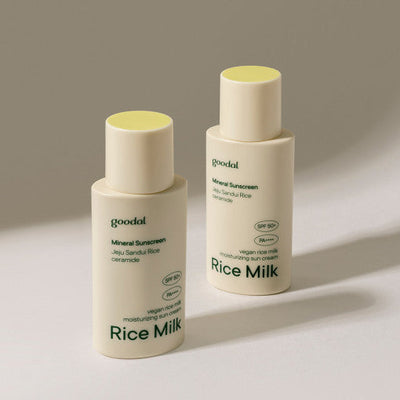 goodal Vegan Rice Milk Moisturizing Sun Cream 50ml [SPF50+ PA++++] with rice for brightness and smoothness