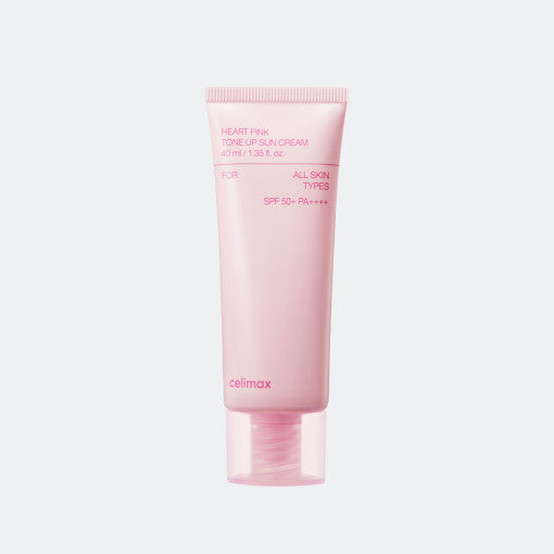 Crema solar tonificante Heart Pink de Celimax SPF50+ PA++++ 40 ml