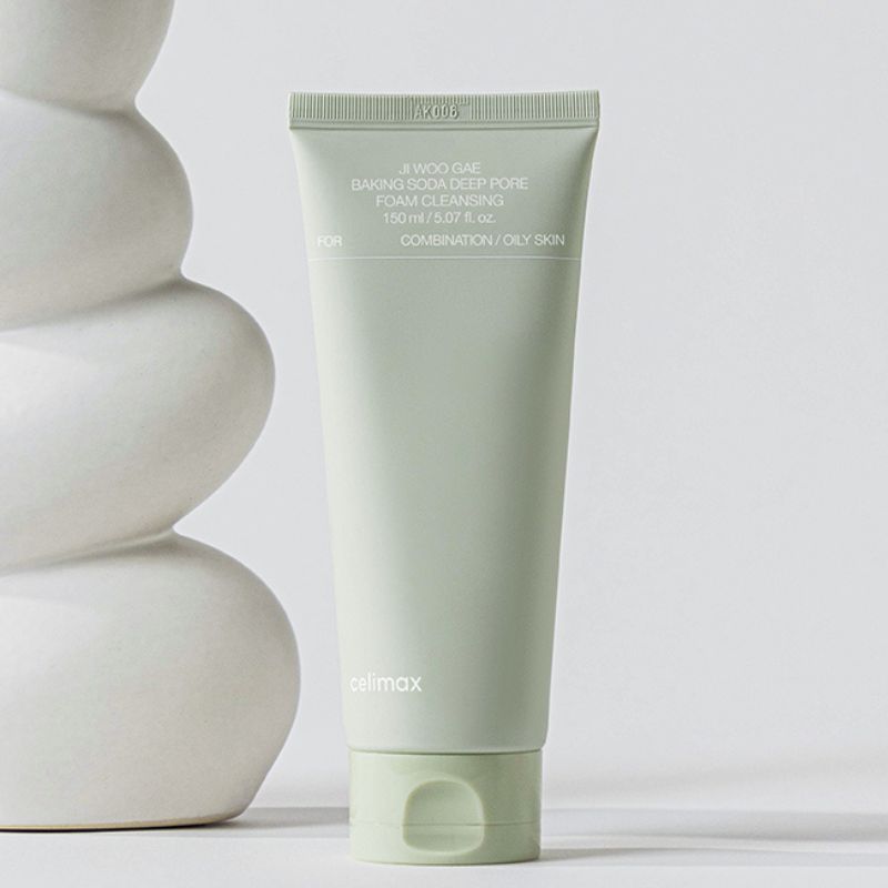 Celimax JI WOO GAE Espuma limpiadora profunda de poros con bicarbonato de sodio 150 ml