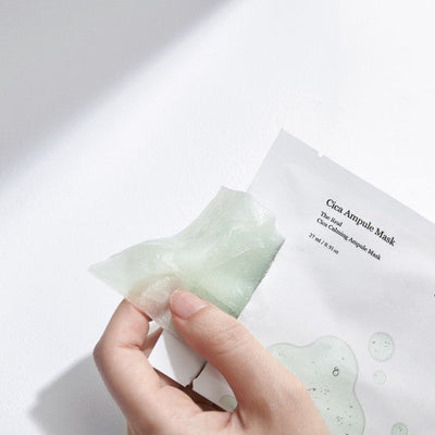 celimax The Real Cica Calming Ampoule Mask 5P with cica for soothing and repair