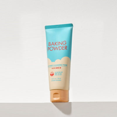 ETUDE Baking Powder B.B Deep Cleansing Foam 160ml with rice for brightness and smoothness