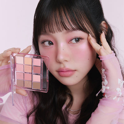 ETUDE My Best Tone Eye Palette #Pink Collector - application method