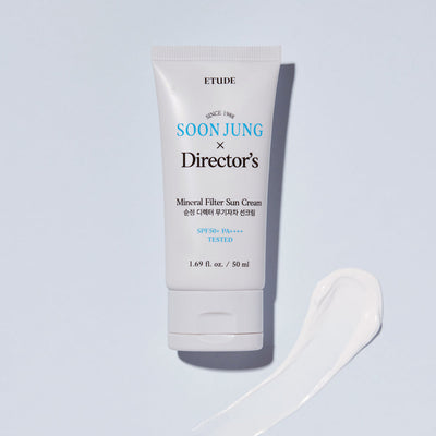ETUDE Soonjung Director's Mineral Filter Sun Cream 50ml with cica for soothing and repair