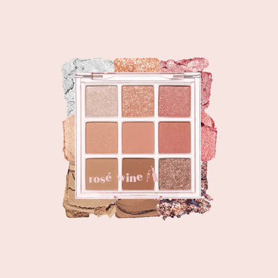 ETUDE Play Color Eyes 9-Color #Rose Wine - how to use