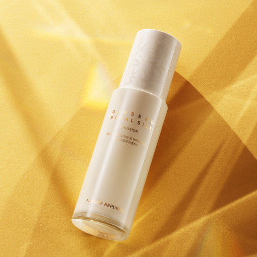 Emulsión de seda real con ginseng de NATURE REPUBLIC 120 ml