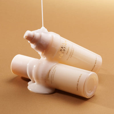 NATURE REPUBLIC Snail Solution Emulsion 120ml with niacinamide for bright skin and minimized pores