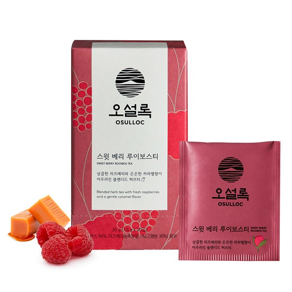 Чай OSULLOC Sweet Berry Rooibos (20 пакетиков)