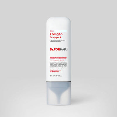 Dr.FORHAIR Folligen Scalp Pack 250ml with centella for soothing and repair