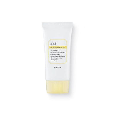 KLAIRS All-day Airy Sunscreen SPF50+ PA++++ 50g - buy online